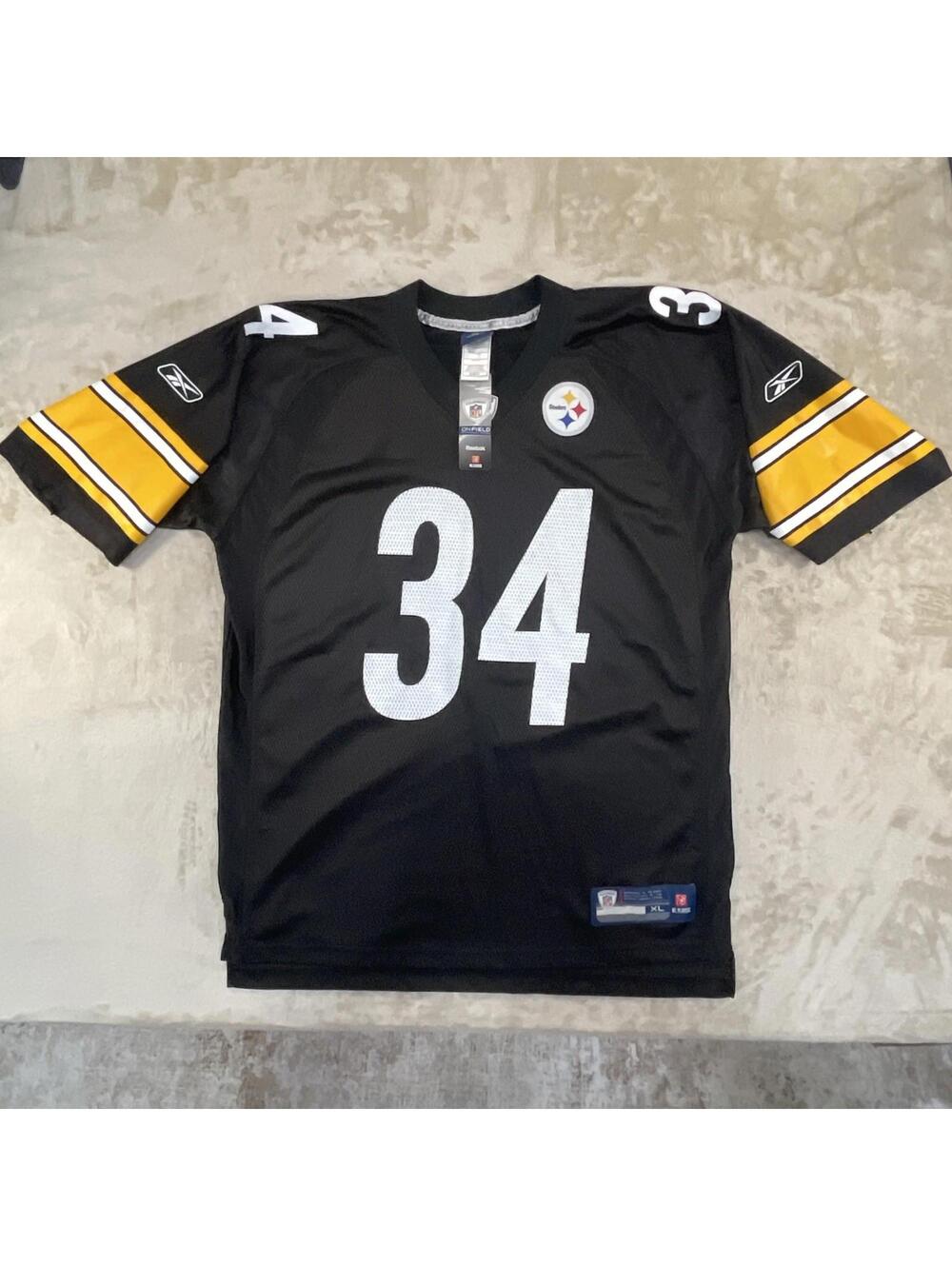 New w/ Tags Authentic Pittsburgh Steelers Rashard Mendenhall Reebok Jersey 52 XL